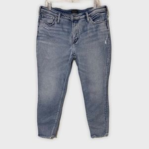 Silver Jeans Co Most Wanted Skinny Midrise Skinny